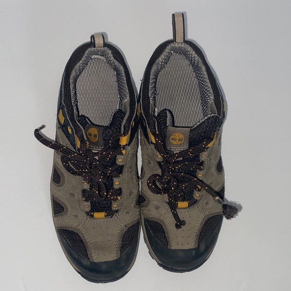 Timberland genuine leather size 3 young Good condition Membrane Shoes Vibram - Picture 7 of 12